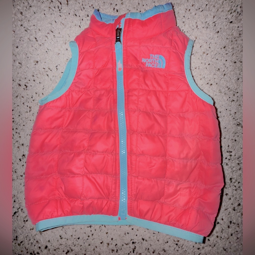 NorthFace Toddler Vest Pink 12-18 Months